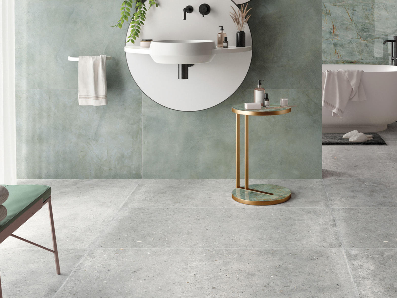 Anima | Porcelain | Look Stone-Concrete | Floor & Wall