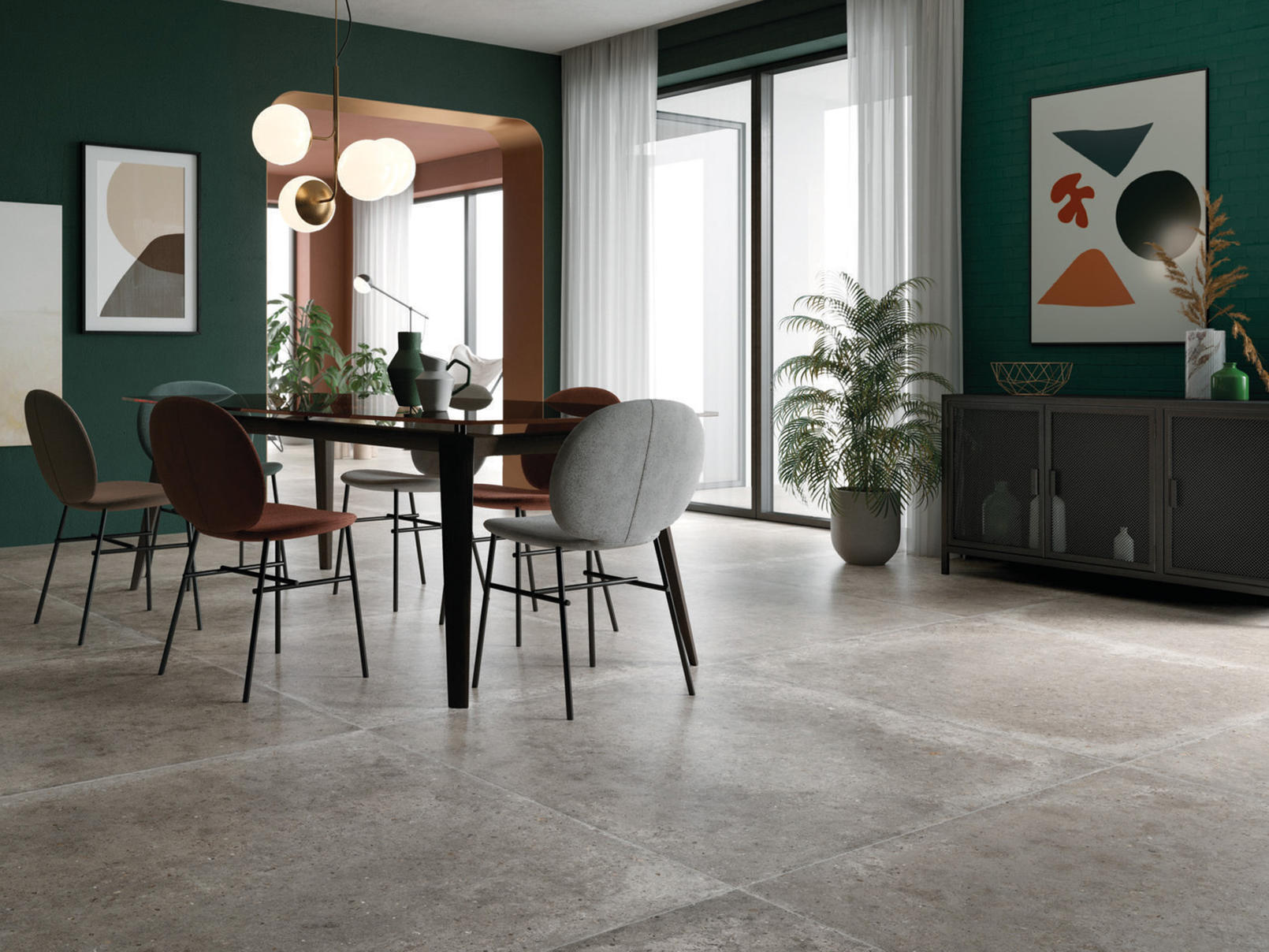 Anima | Porcelain | Look Stone-Concrete | Floor & Wall